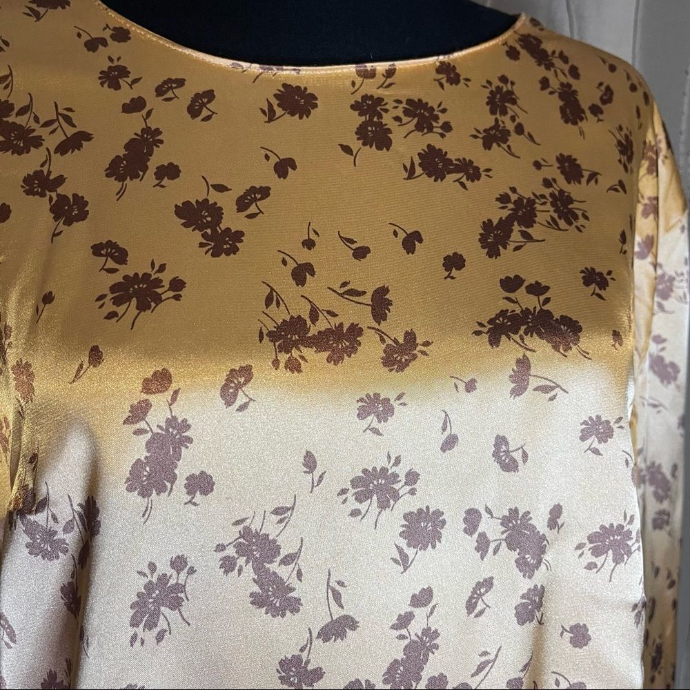 Zara Cropped Blouse Size XL - Picture 3 of 8